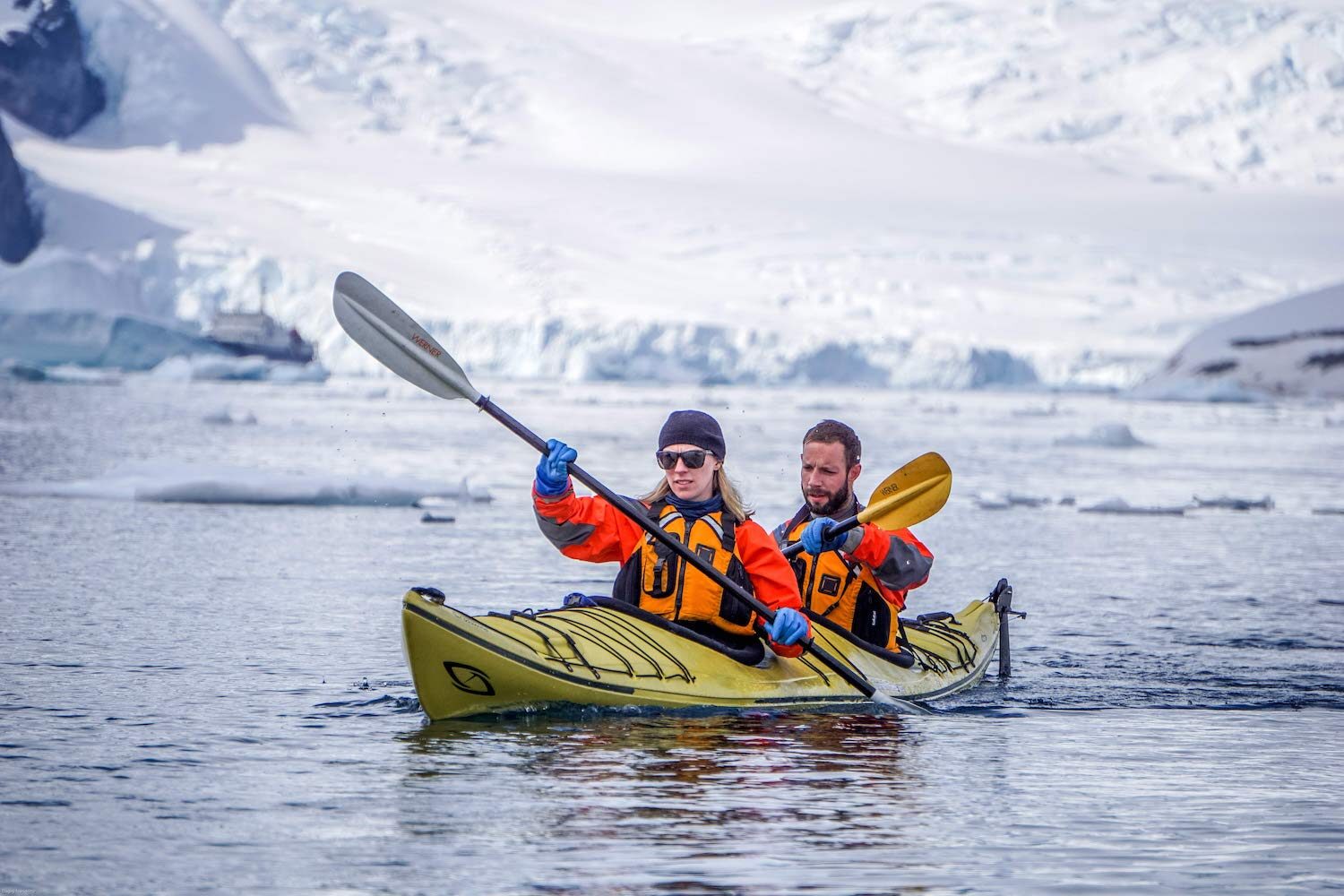 sea kayaking Antarctica